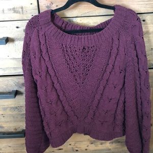 Express knit sweater